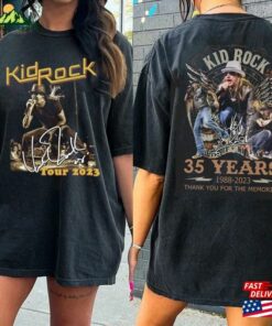 Kid Rock World Tour 2023 T-Shirt Anniversary Shirt Classic