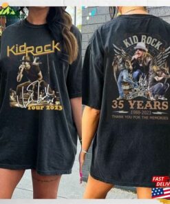 Kid Rock World Tour 2023 T-Shirt Robert James Ritchie Merch Classic Sweatshirt
