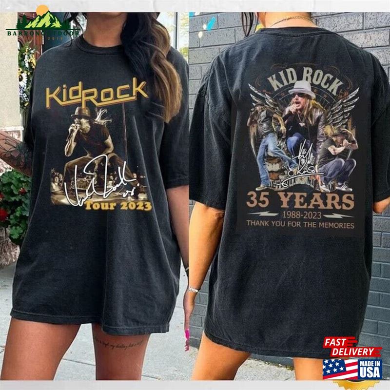 Kid Rock World Tour 2023 T-Shirt Robert James Ritchie Merch Classic Sweatshirt Kid Rock World Tour 2023 T-Shirt Robert James Ritchie Merch Classic Sweatshirt