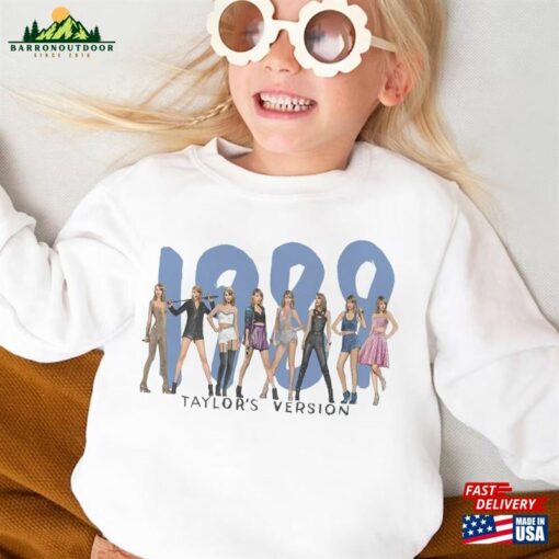 Kid Tayl0r 1989 Outfit Shirt Youth Merch Swiftie Gift For Classic Hoodie