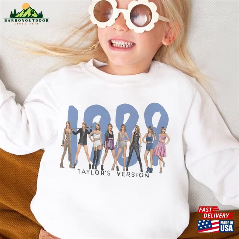 Kid Tayl0r 1989 Outfit Shirt Youth Merch Swiftie Gift For Classic Hoodie Kid Tayl0r 1989 Outfit Shirt Youth Merch Swiftie Gift For Classic Hoodie