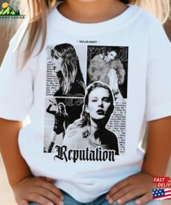 Kid Tayl0r Eras Tour Outfit Shirt Youth Reputation Album Merch For The Era Crewneck Classic Hoodie