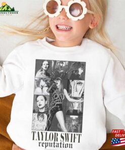 Kid Tayl0r Eras Tour Outfit Shirt Youth Reputation Album Merch For The Era Crewneck T-Shirt Unisex