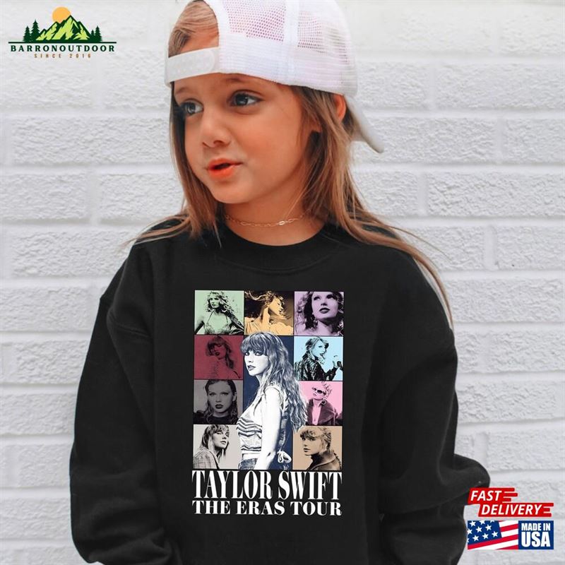 Kid Taylor Eras Tour Shirt Classic Unisex Kid Taylor Eras Tour Shirt Classic Unisex