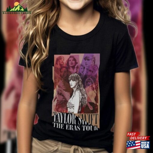 Kid Taylor Eras Tour Shirt Youth Merch Swiftie For T-Shirt Unisex