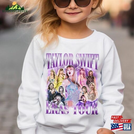 Kid Taylor Eras Tour Shirt Youth Outfit Tl4 Hoodie Sweatshirt