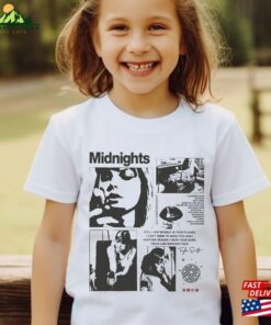 Kid Vintage Midnights Shirt Taylor The Eras Tour 2023 Youth Swiftie Sweatshirt Unisex
