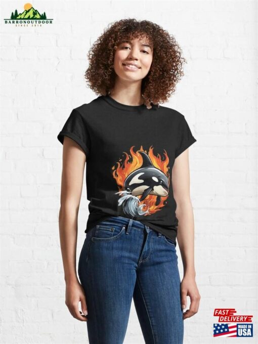 Killer Whale Classic T-Shirt Hoodie