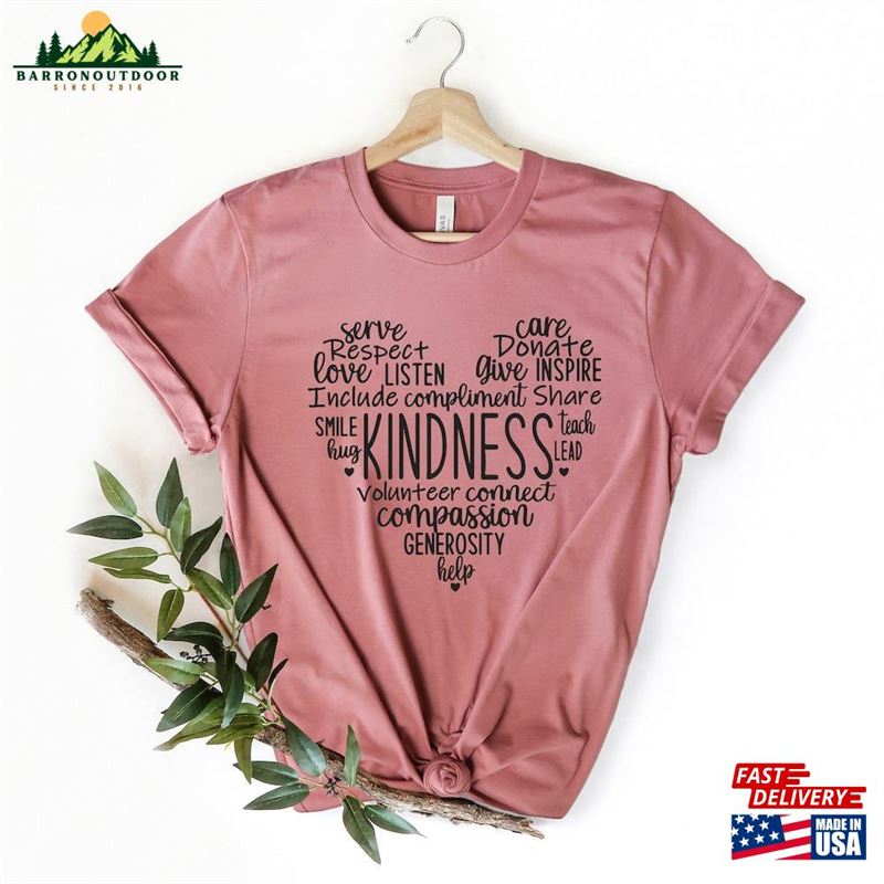 Kindness Word Art Heart Shirt Teacher Classic T-Shirt Kindness Word Art Heart Shirt Teacher Classic T-Shirt
