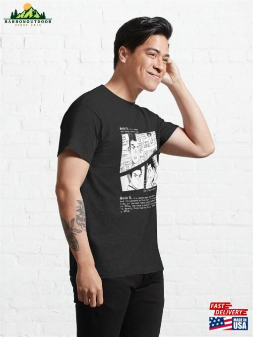 Kineshi Hairo Saiki K Manga Text Design Classic T-Shirt Hoodie