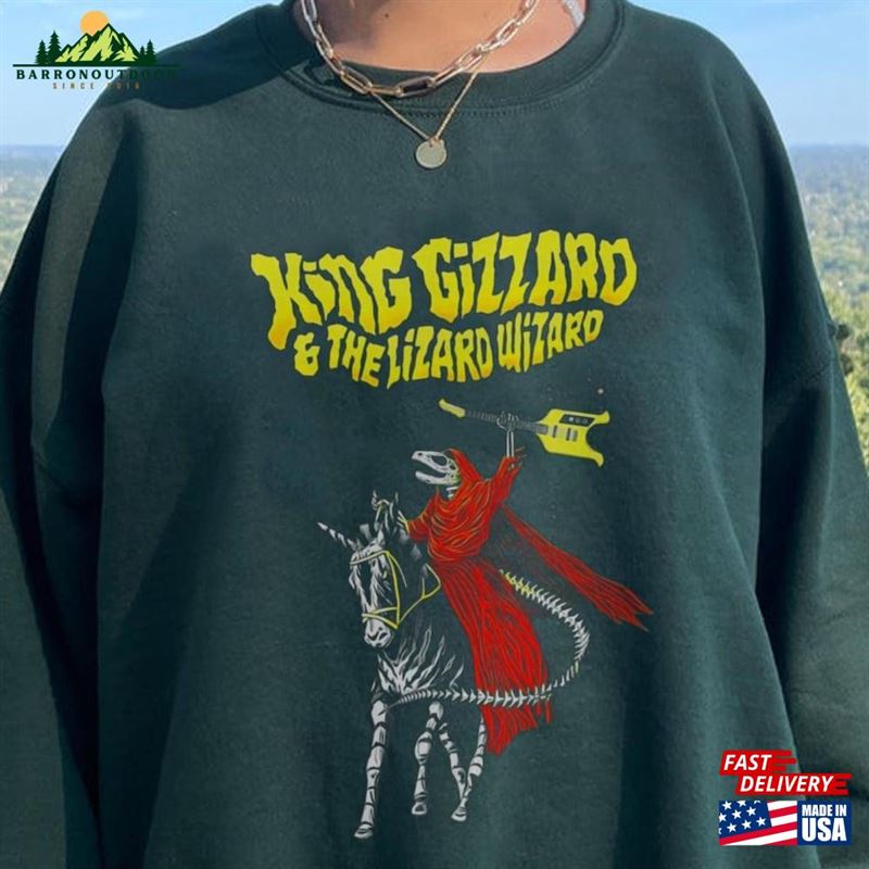 King Gizzard And The Lizard Wizard Shirt Merch T-Shirt Sweatshirt King Gizzard And The Lizard Wizard Shirt Merch T-Shirt Sweatshirt