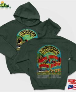 King Gizzard Usa Residency Tour Shirt And The Lizard Wizard Merch Fan Tee Hoodie T-Shirt