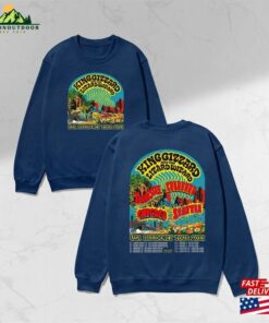 King Gizzard Usa Residency Tour Shirt And The Lizard Wizard Merch Fan Tee Hoodie Unisex 3