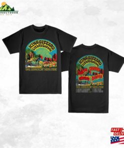 King Gizzard Usa Residency Tour Shirt And The Lizard Wizard Merch Fan Tee Hoodie Unisex 4