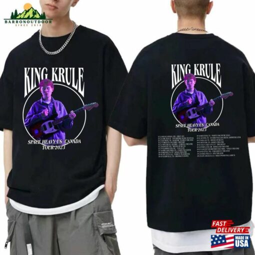 King Krule 2023 Space Heavy Tour Shirt Concert For Fan T-Shirt Hoodie