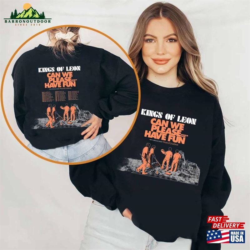Kings Of Leon Can We Please Have Fun Us Tour 2024 Shirt Band Fan Unisex T-Shirt Kings Of Leon Can We Please Have Fun Us Tour 2024 Shirt Band Fan Unisex T-Shirt