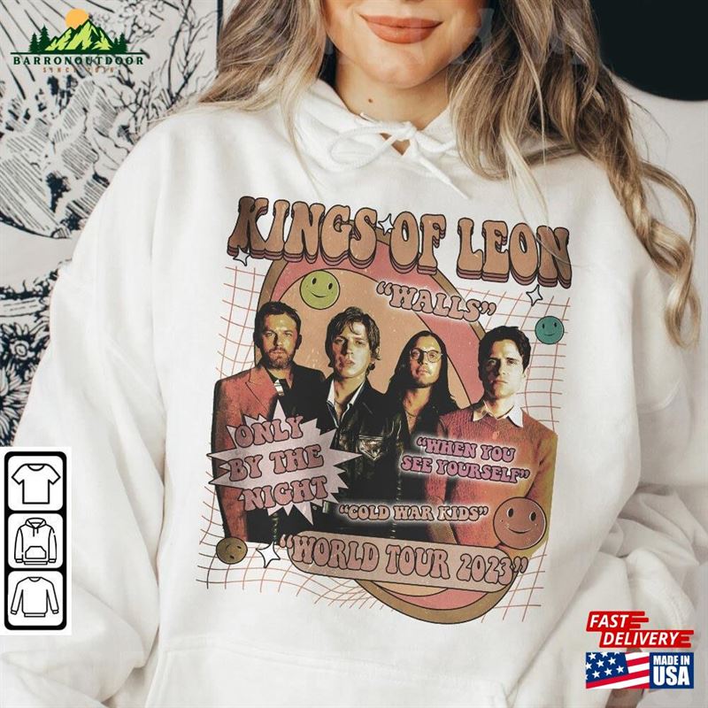 Kings Of Leon Music Shirt Album Vintage Graphic Y2k 90S T-Shirt Hoodie Kings Of Leon Music Shirt Album Vintage Graphic Y2k 90S T-Shirt Hoodie
