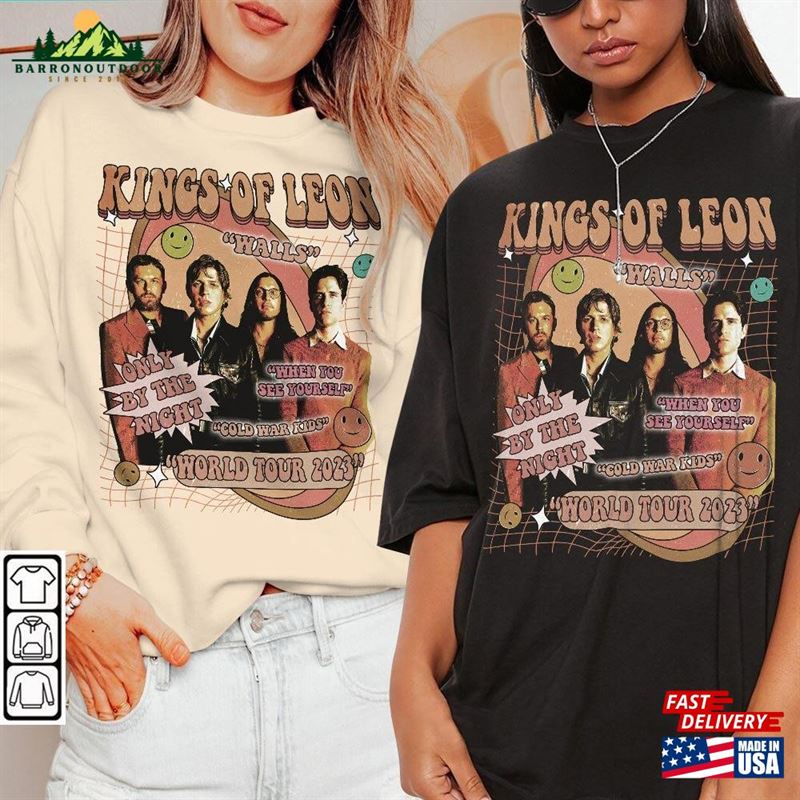 Kings Of Leon Music Shirt Album Vintage Graphic Y2k 90S T-Shirt Hoodie Kings Of Leon Music Shirt Album Vintage Graphic Y2k 90S T-Shirt Hoodie