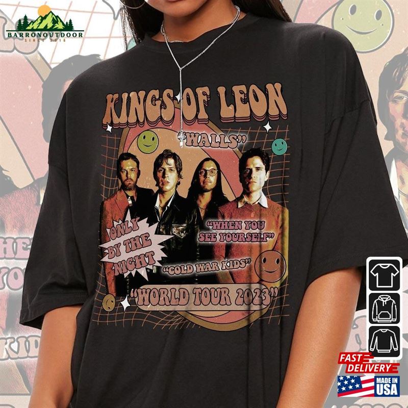 Kings Of Leon Music Shirt Album Vintage Graphic Y2k 90S T-Shirt Hoodie Kings Of Leon Music Shirt Album Vintage Graphic Y2k 90S T-Shirt Hoodie