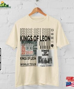 Kings Of Leon Music Shirt Retro 90S Y2k Merch Vintage King World Tour 2023 Tickets Album Gift For Fan L805m T Shirt Unisex 4