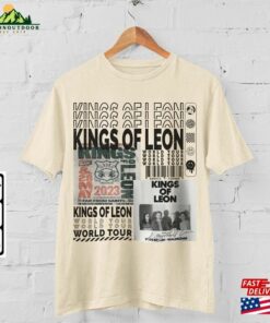Kings Of Leon Music Shirt Retro 90S Y2k Merch Vintage King World Tour 2023 Tickets Album Gift For Fan L805m Unisex Classic 4