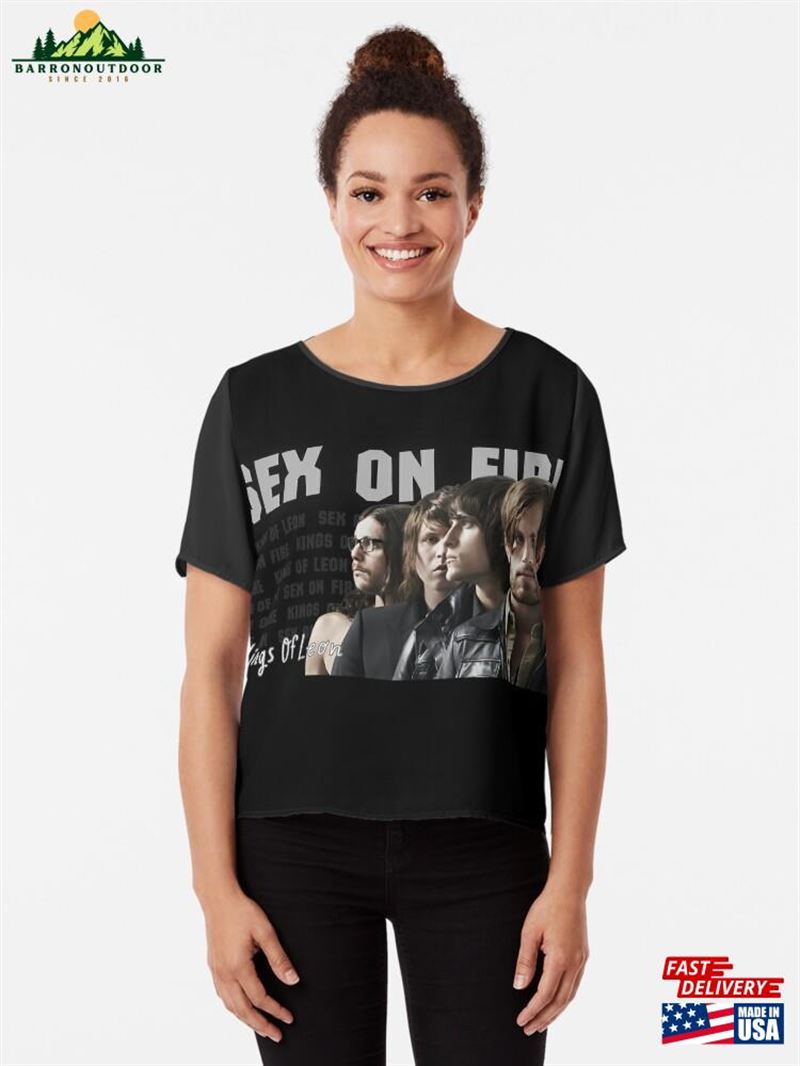 Kings Of Leon T Shirt Chiffon Top Unisex Sweatshirt Kings Of Leon T Shirt Chiffon Top Unisex Sweatshirt