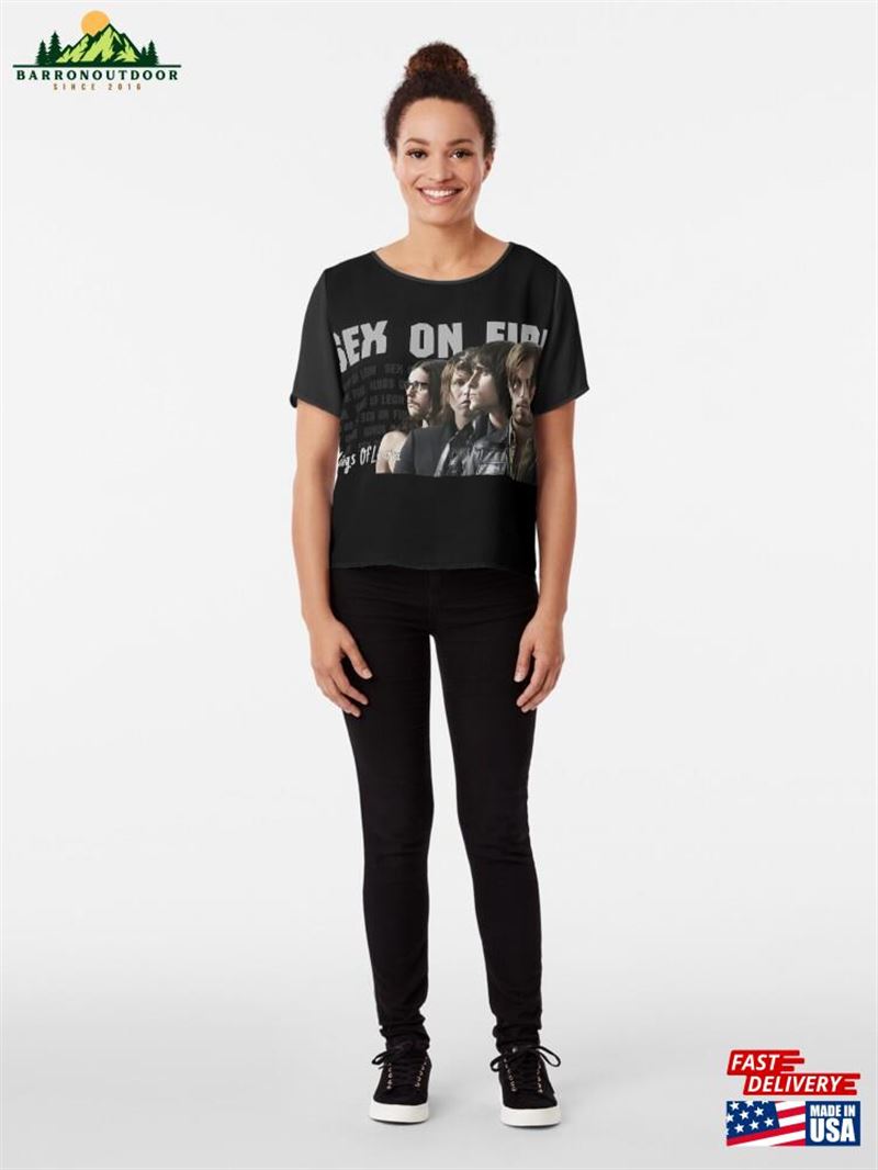 Kings Of Leon T Shirt Chiffon Top Unisex Sweatshirt Kings Of Leon T Shirt Chiffon Top Unisex Sweatshirt