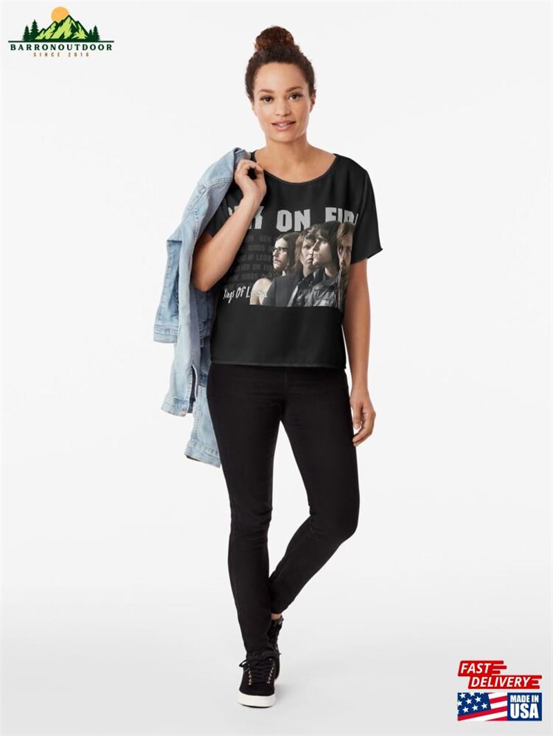 Kings Of Leon T Shirt Chiffon Top Unisex Sweatshirt Kings Of Leon T Shirt Chiffon Top Unisex Sweatshirt