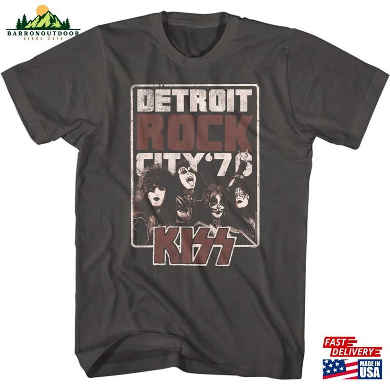 Kiss Detroit Rock City And Roll Music Shirt Hoodie Classic Kiss Detroit Rock City And Roll Music Shirt Hoodie Classic