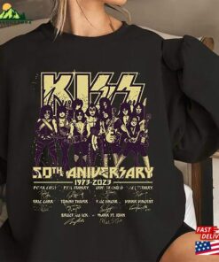 Kiss End Of The Road Shirt Thank You For Memories Short Sleeve Sweater Unisex Sweatshirt