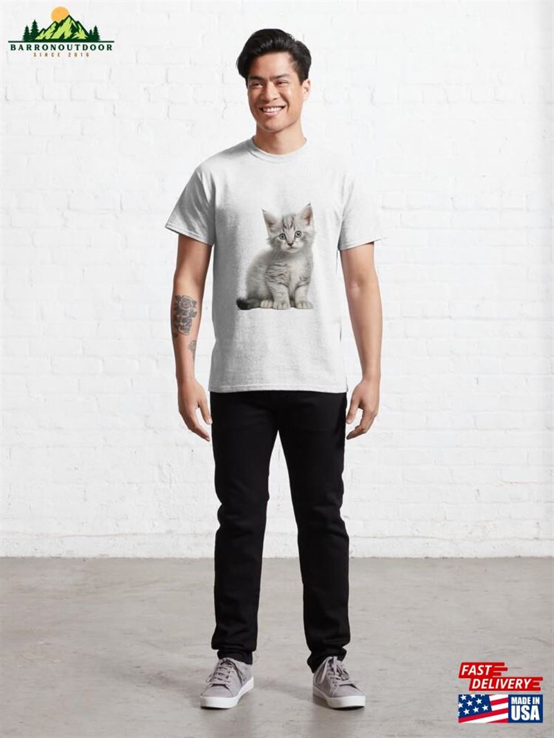Kitten Cuteness Classic T-Shirt Unisex Kitten Cuteness Classic T-Shirt Unisex