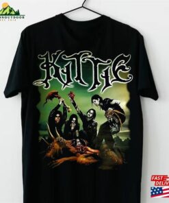 Kittie Band Album Heavy Cotton Black All Size Men Women Unisex Shirt Retro Style Tee Short Sleeve Sweatshirt