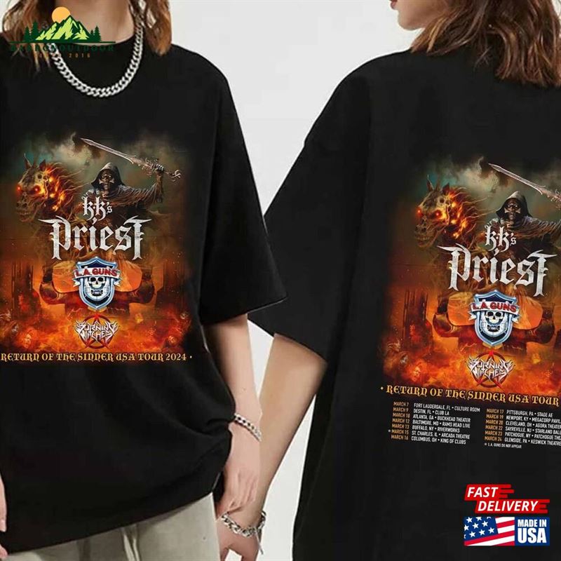 Kk’S Priest 2024 Tour Shirt Kk's Band Fan Sweatshirt Hoodie Kk’S Priest 2024 Tour Shirt Kk's Band Fan Sweatshirt Hoodie
