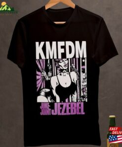 Kmfdm Jezebel Hip Hop Pop Rock Band Black Shirt Metal Vintage T-Shirt Sweatshirt