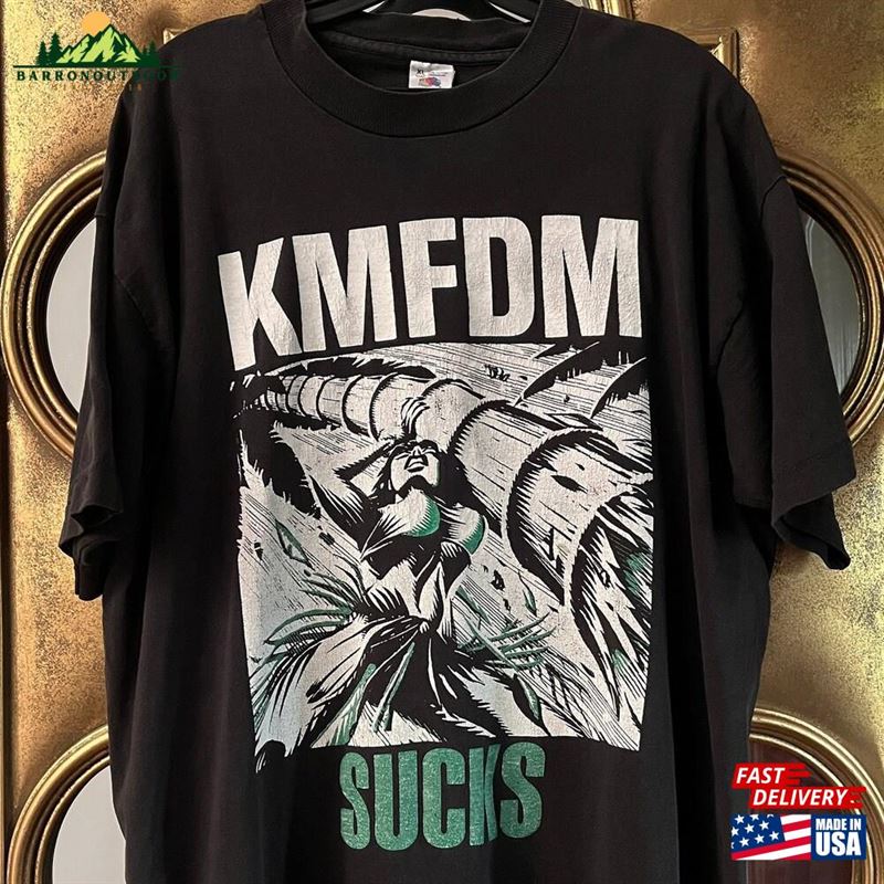 Kmfdm Sucks 1993 Rare Vintage Tshirt Unisex Sweatshirt Kmfdm Sucks 1993 Rare Vintage Tshirt Unisex Sweatshirt