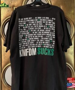 Kmfdm Sucks 1993 Rare Vintage Tshirt Unisex Sweatshirt 4