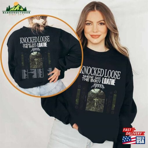 Knocked Loose 2024 Tour Shirt Concert Band Fan Sweatshirt Classic