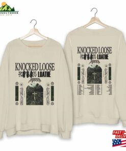 Knocked Loose 2024 Tour Shirt Concert Band Fan Sweatshirt Unisex 1