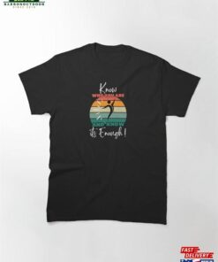 Know Who You Are And Its Enough Black Sweatshirt Classic