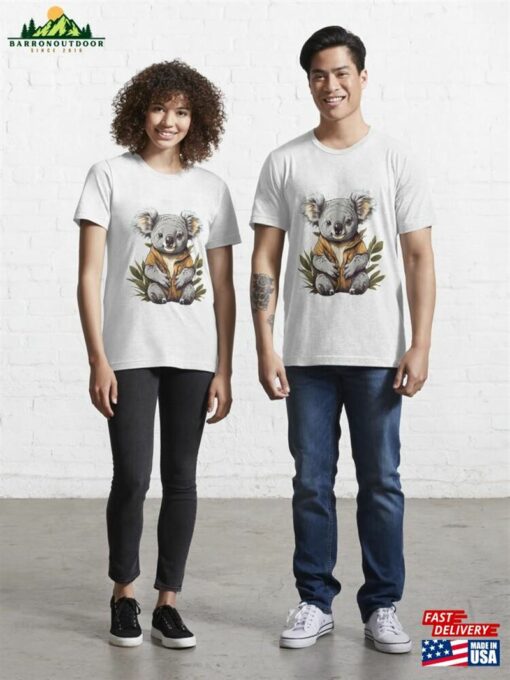 Koala Sitting In The Leaves Essential T-Shirt Hoodie Sweatshirt