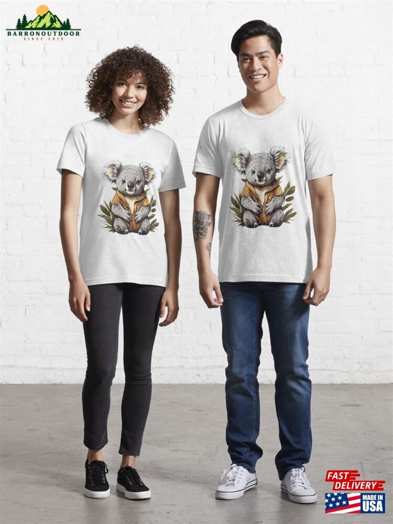 Koala Sitting In The Leaves Essential T-Shirt Hoodie Sweatshirt Koala Sitting In The Leaves Essential T-Shirt Hoodie Sweatshirt