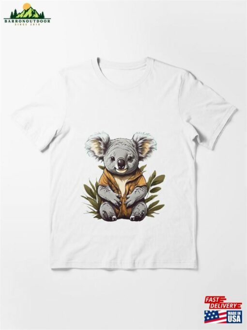 Koala Sitting In The Leaves Essential T-Shirt Hoodie Sweatshirt