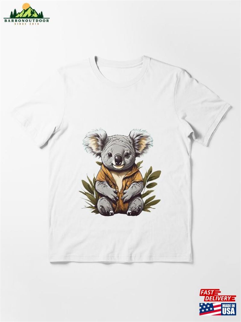Koala Sitting In The Leaves Essential T-Shirt Hoodie Sweatshirt Koala Sitting In The Leaves Essential T-Shirt Hoodie Sweatshirt