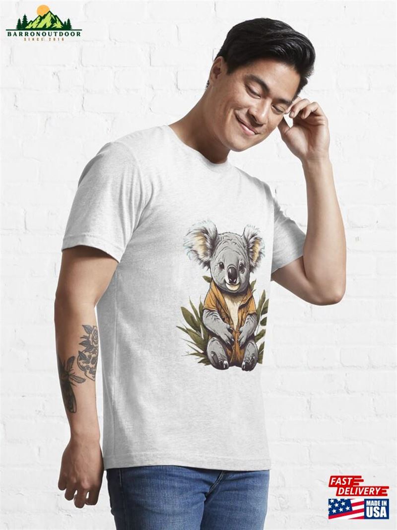 Koala Sitting In The Leaves Essential T-Shirt Hoodie Sweatshirt Koala Sitting In The Leaves Essential T-Shirt Hoodie Sweatshirt