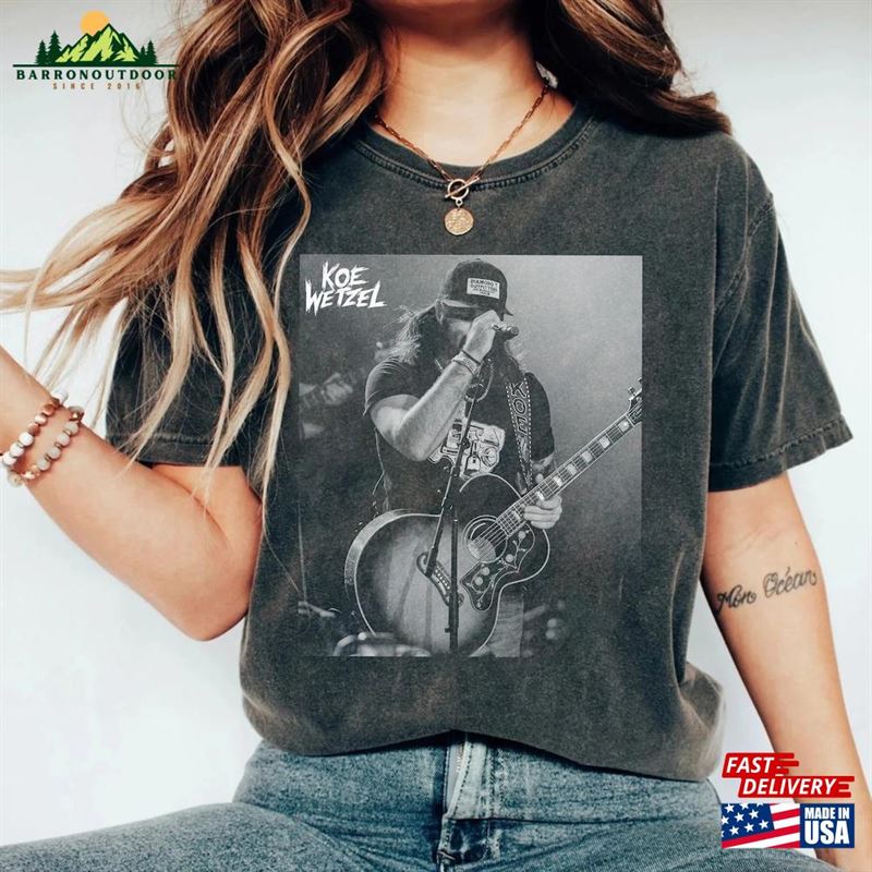Koe 90S Vintage Retro Shirt Wetzel Fans Music Unisex Classic Koe 90S Vintage Retro Shirt Wetzel Fans Music Unisex Classic