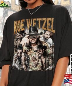Koe Wetzel Music Shirt 90S Y2k Vintage Retro Bootleg Hoodie Sweatshirt