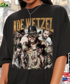 Koe Wetzel Music Shirt 90S Y2k Vintage Retro Bootleg T-Shirt Sweatshirt