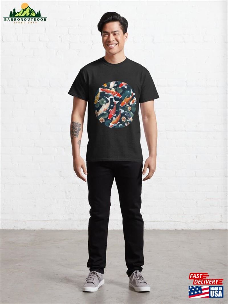 Koi Fish 2 Classic T-Shirt Hoodie Koi Fish 2 Classic T-Shirt Hoodie