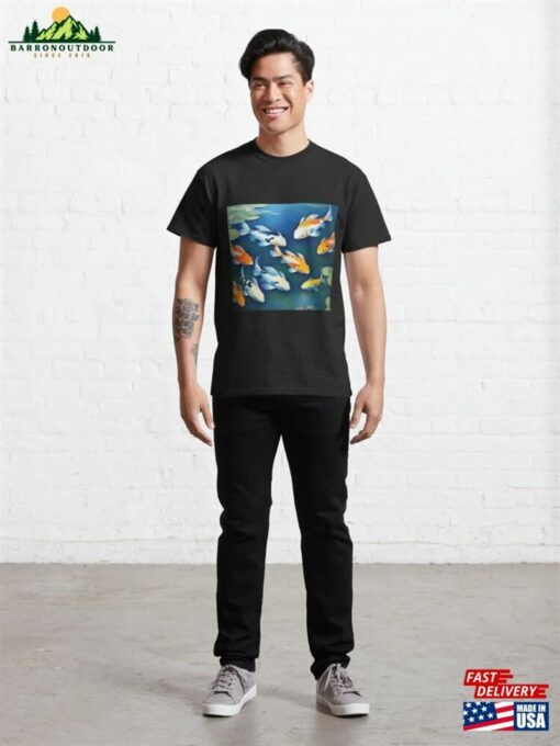 Koi Fish Art Classic T-Shirt Sweatshirt