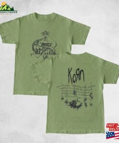 Korn Vintage Album Tracklist T Shirt Follow The Leader T-Shirt Sweatshirt Hoodie